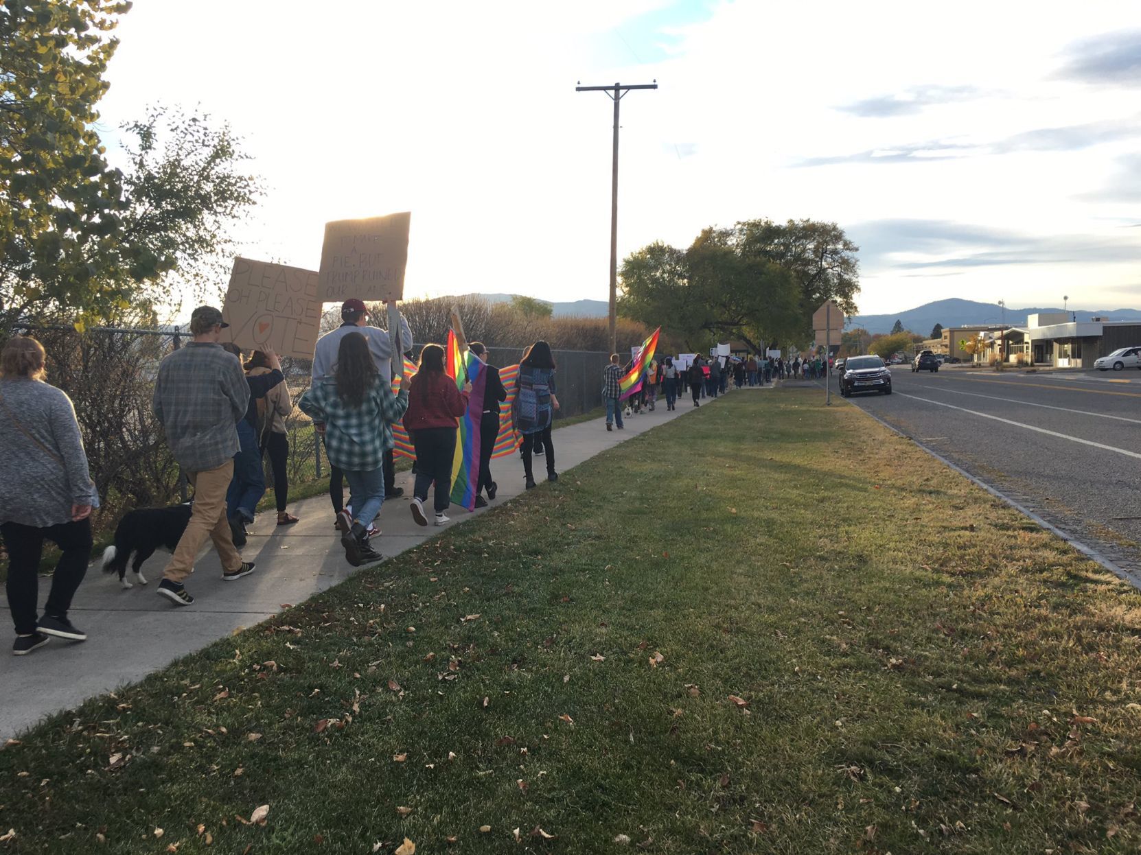 Protesters